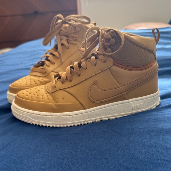 Nike Brown High-Top Sneakers - Picture 2 of 5
